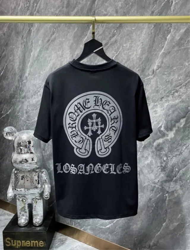 Chrome Hearts T-Shirts Short-Sleeve Graphic Print product detail image 5