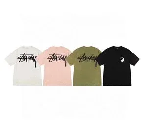 Stüssy Designs USA Graphic Tee Army Green T-Shirt - 5
