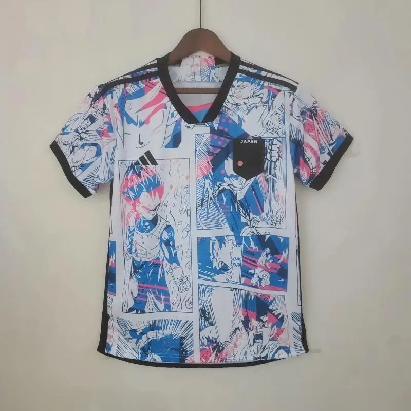 Adidas x Dragon Ball Z Manga Print Jersey White/Blue/Pink