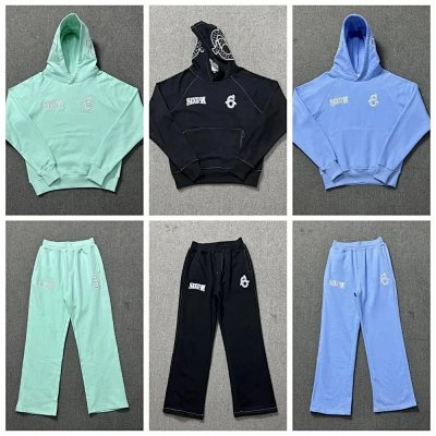SIXPM Logo Hoodie and Jogger Set [7 styles]