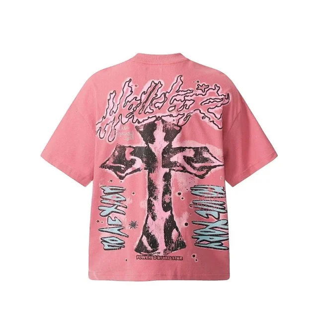 Hellstar T-Shirts Oversized graphic print T-shirt product detail image 5