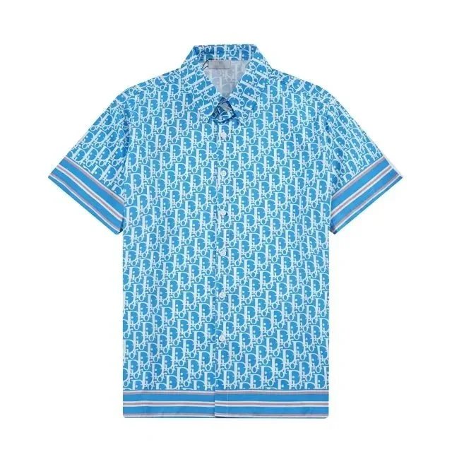 Dior Matching Sets Short-Sleeve T-Shirt and Drawstring Shorts Set — 11