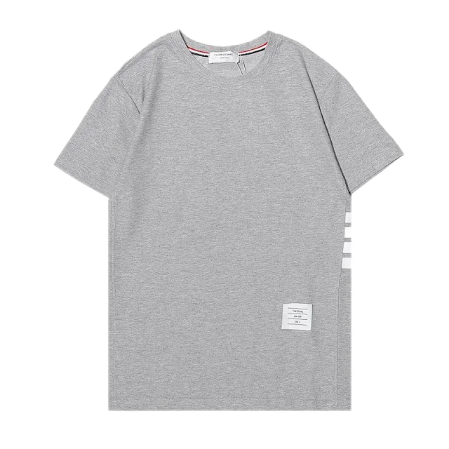 Thom Browne T-Shirts Logo-print short-sleeve crewneck product detail image 7