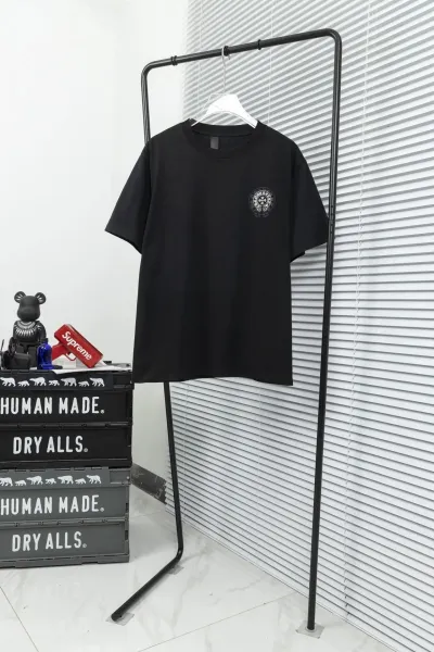 Chrome Hearts x Human Made Black Logo T-Shirt - 1