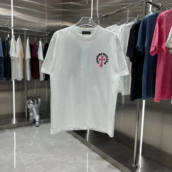 Chrome Hearts Cross Logo White T-Shirt - 1
