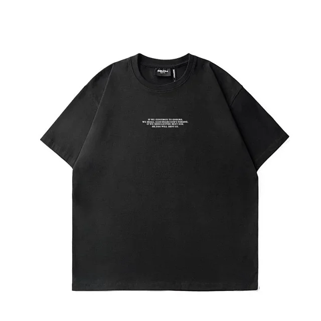 ESSENTIALS T-Shirts Oversized crewneck short-sleeve T-shirt with Fear of God print product detail image 7