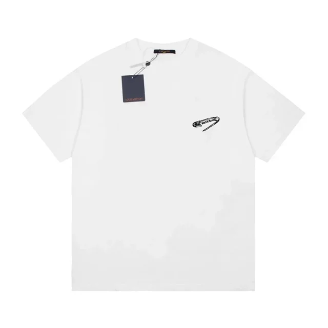 Louis Vuitton T-Shirts Short-Sleeve Graphic Print product detail image 8