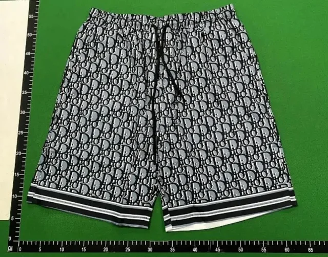 Dior Matching Sets Oblique jacquard short-sleeve T-shirt and drawstring shorts set product detail image 4
