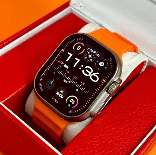 Apple Watch Ultra 2 Orange Sport Loop Smartwatch Smartwatches Sports Watch product listing in Litbuy spreadsheet finds
