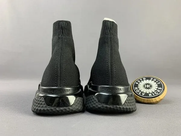 Balenciaga Speed Trainer Black White Sneakers - 5