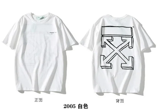 Off-White T-Shirts Short-Sleeve Graphic Arrow Print product detail image 36