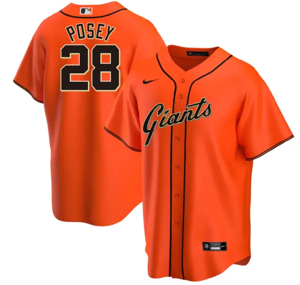 Nike MLB San Francisco Giants Barry Bonds Cream Away Jersey - 5