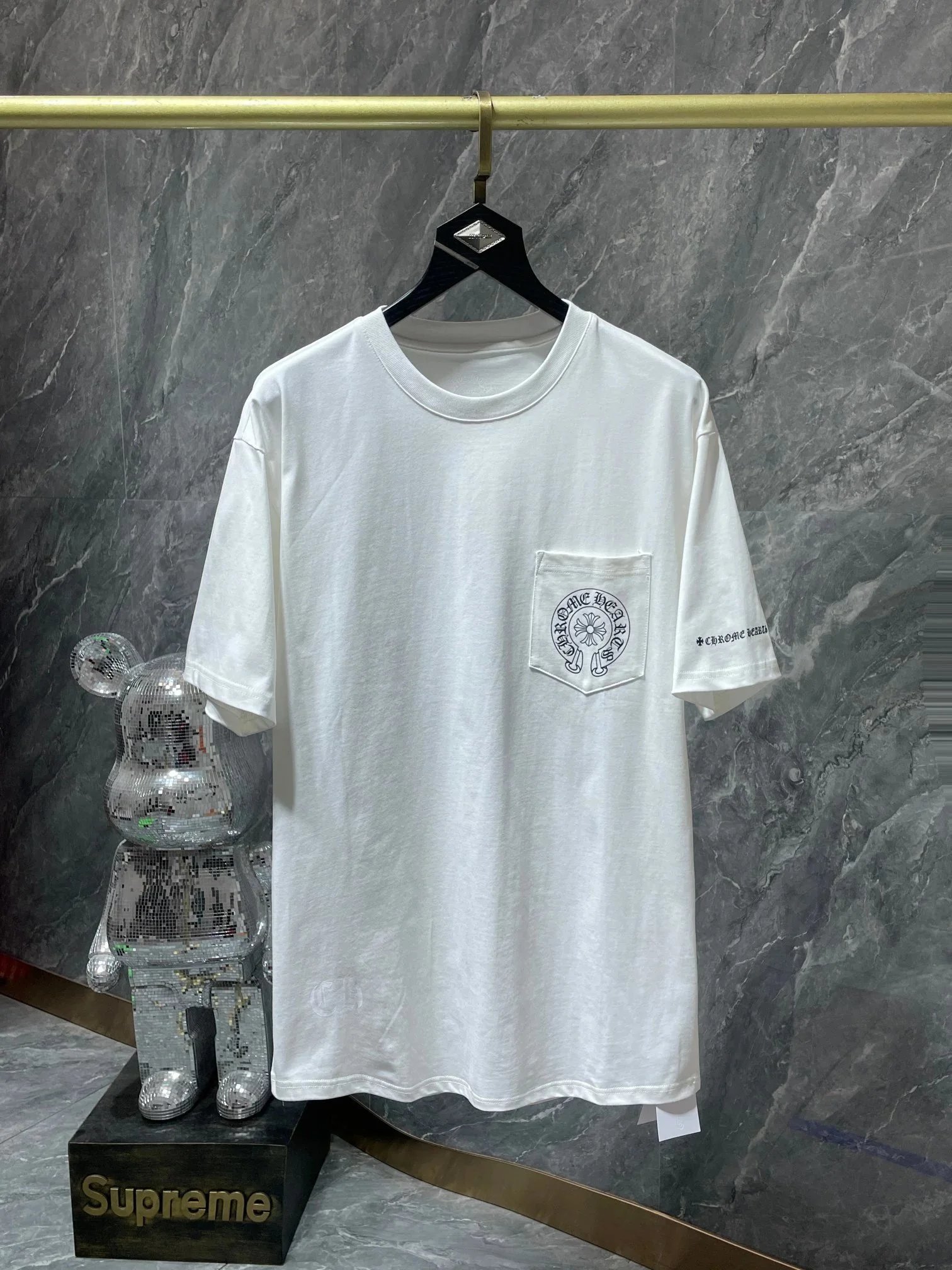 Chrome Hearts T-Shirts Oversized Pocket Cross Graphic — 29