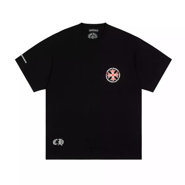Chrome Hearts Cross Pocket Black T-Shirt - 1