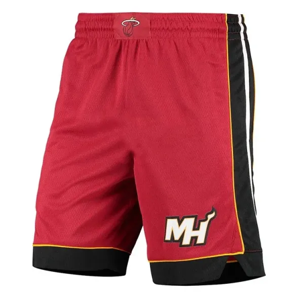 Miami Heat Swingman Shorts Red Black - 1