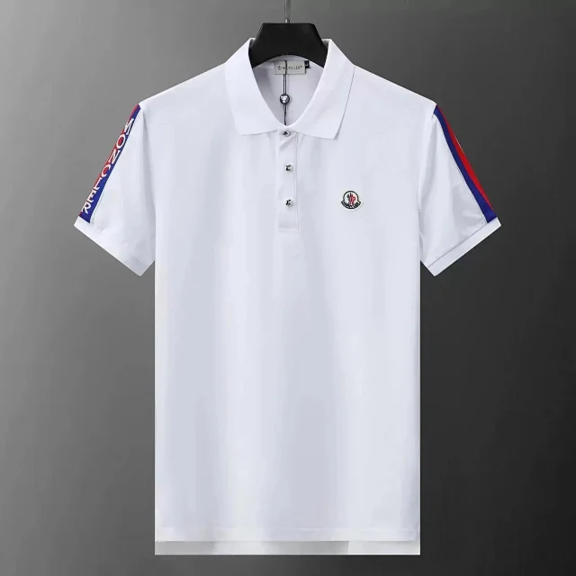 Moncler Shirts Short-Sleeve Logo Polo Shirt product detail image 10
