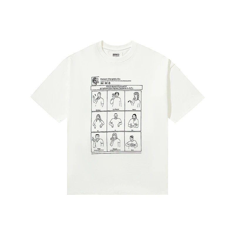 Maison Margiela T-Shirts Graphic Print — 46