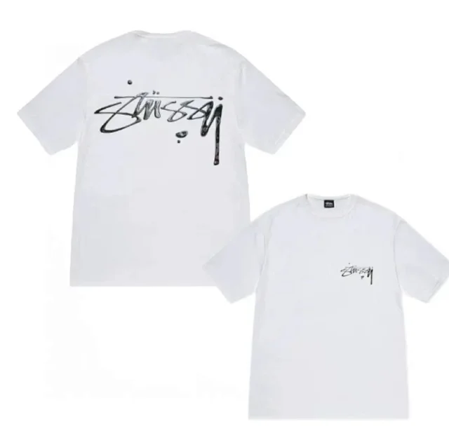 Stüssy T-Shirts Short-Sleeve Graphic Logo T-Shirt product detail image 7