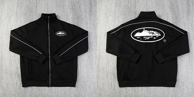 Corteiz Jackets Zip-Up Graphic Track Jacket product detail image 14