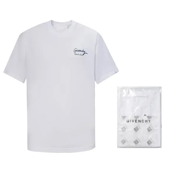 Givenchy Beach Club White T-Shirt - 1