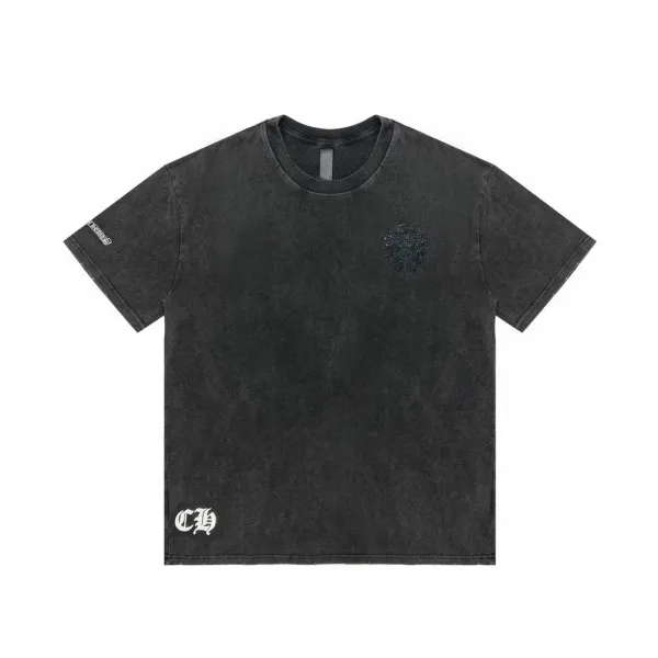 Corteiz Acid Wash Black T-Shirt - 1