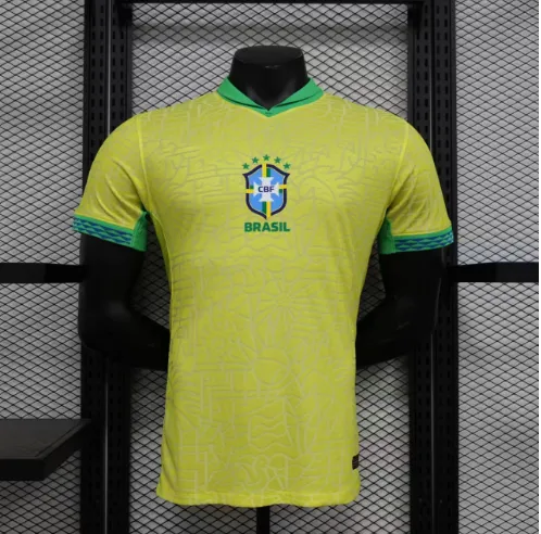 CBF Brazil National Team 2024 Away Jersey Yellow - 1