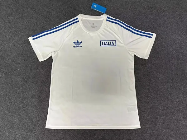 Adidas Originals Italia Retro Soccer Jersey White - 1