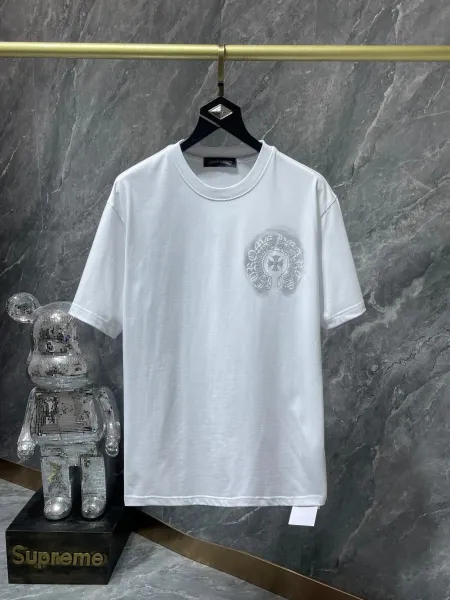 Chrome Hearts x Supreme White Cross Motif T-Shirt - 1