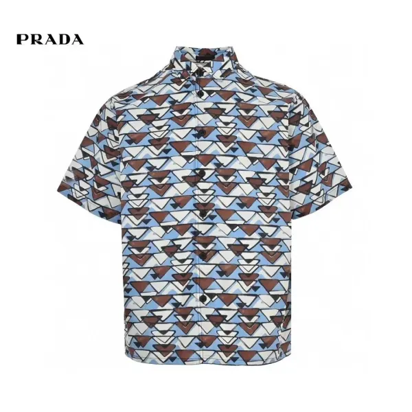 Prada Re-Nylon Shirt White - 11