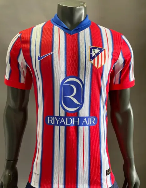 Nike Atlético Madrid 2024-25 Home Jersey Red-White-Blue Striped Jersey - 1