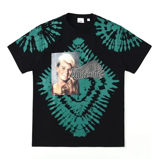 Burberry T-Shirts Logo Print Short-Sleeve Crewneck product detail image 9