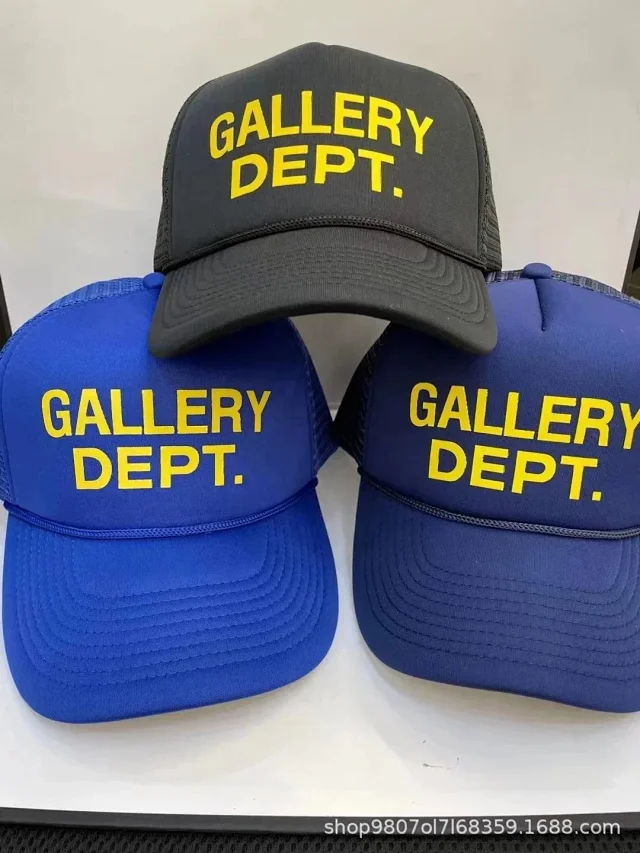 Gallery Dept. Hats Mesh Trucker Cap with Logo Print product detail image 2