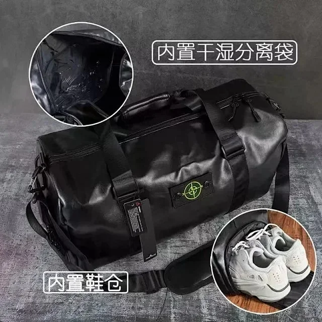 Stone Island Crossbody Bags Nylon bag with compass badge product detail image 11