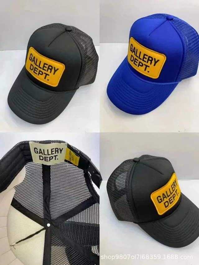 Gallery Dept. Hats Mesh Trucker Cap with Logo Print product detail image 3