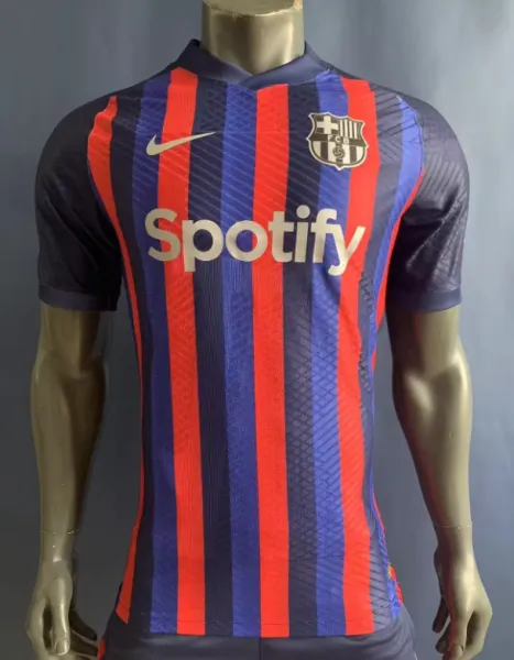 FC Barcelona x Nike 2023-24 Home Jersey Red and Blue Striped Jersey - 1