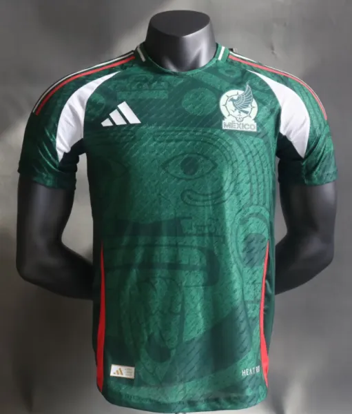 Adidas Mexico National Team 2024 Home Jersey Green - 1