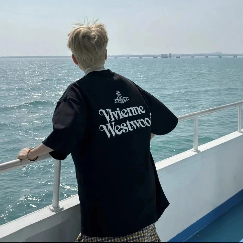 Vivienne Westwood T-Shirts Orb Graphic Print image 2