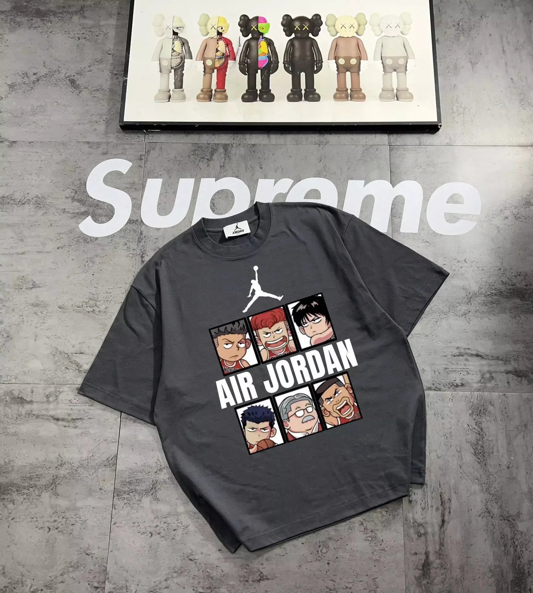 Air Jordan The First Slam Dunk White T-Shirt - 5