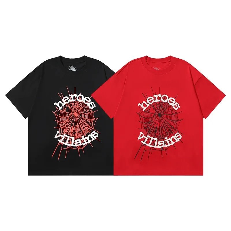 Apocalypse Spiderweb Graphic Navy T-Shirt - 7