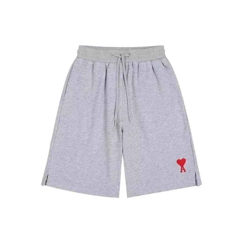 AMI Paris Shorts Drawstring with de Cœur heart patch image 10