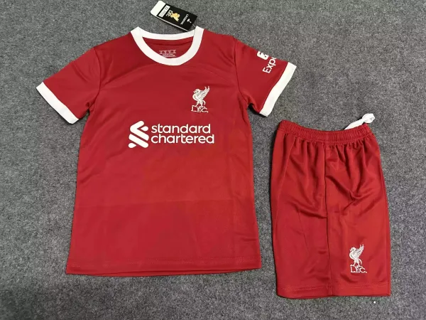 Liverpool FC Home Kit Red Jersey and Shorts Set - 1