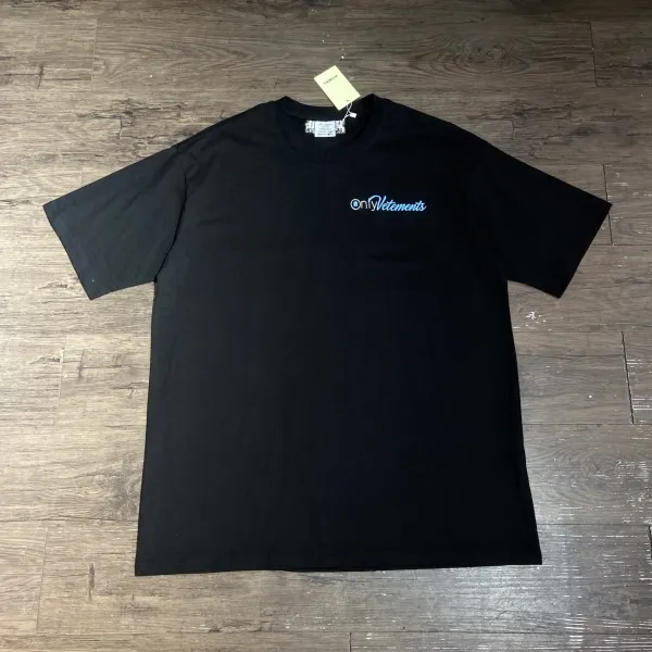 Vetements Only Vetements Logo T-Shirt Black - 1