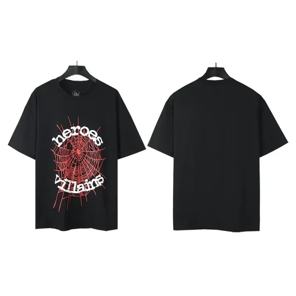 Gallery Dept. Heroes & Villains Spiderweb T-Shirt Black - 1