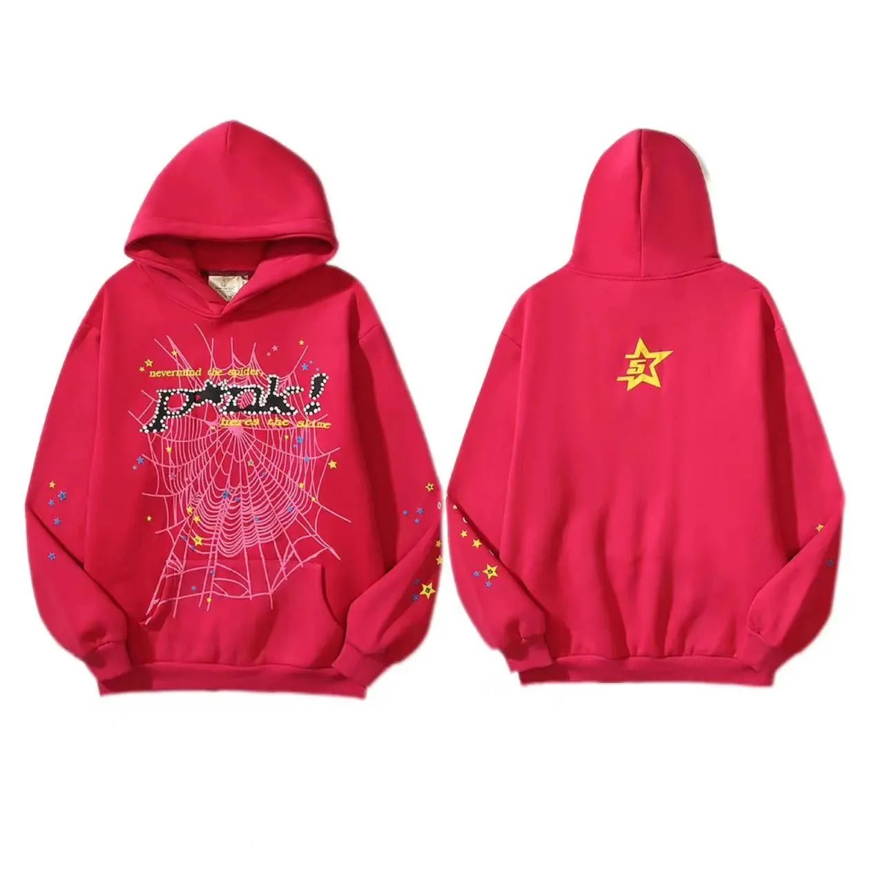 Marni Hoodies & Sweatshirts Logo-print pullover hoodie with kangaroo pocket — 15