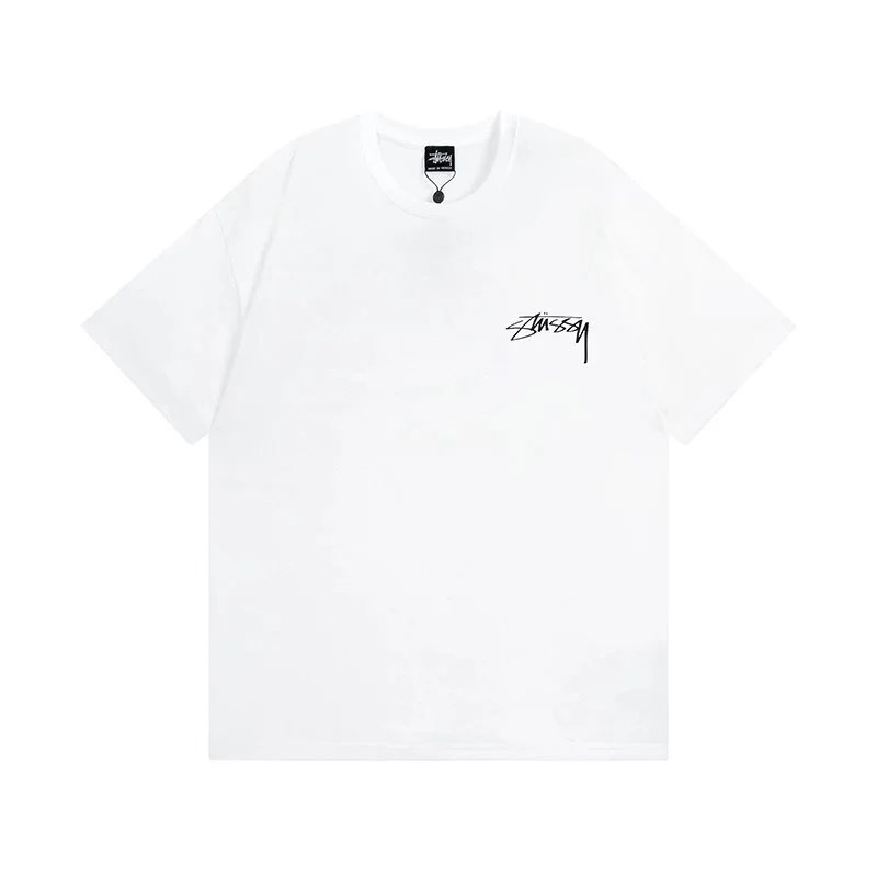 Stüssy T-Shirts Short-Sleeve Crew-Neck Graphic T-Shirt image 11