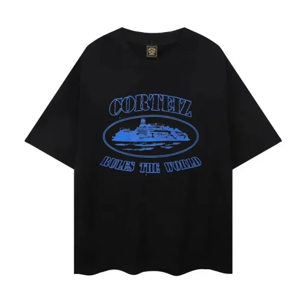 Corteiz Rules The World Graphic T-Shirt White - 4