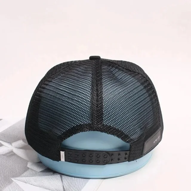 AMIRI Hats Mesh trucker cap with embroidered logo product detail image 5