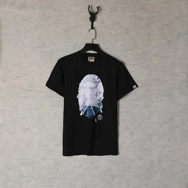 A Bathing Ape T-Shirts Short-Sleeve Head Graphic image 11
