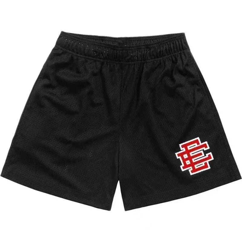 Eric Emanuel Shorts EE Logo Mesh Basketball — 06