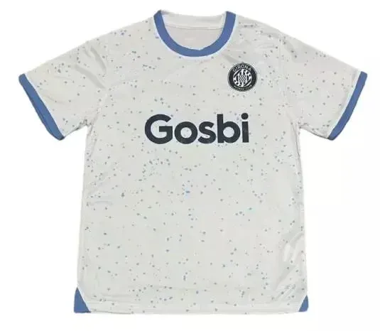 Inter Milan x Gosbi Third Jersey White/Blue Speckle Jersey - 1